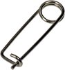 Stainless Steel Locking Safety Pins, 1/16 in. Wire, 1-1/16 in. Usable Length, 1-3/4 in. Overall [Set of 30]