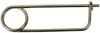 Stainless Steel Locking Safety Pin, 3/32 in. Wire Diameter, 1-11/16 in. Usable Length, 2-3/4 in. Overall Length - image 4