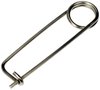 Stainless Steel Locking Safety Pins, 1/8 in. Wire, 2-13/16 in. Usable Length [Set of 10]