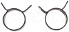 14083 Spring Type Hose Clamps 1" - image 1