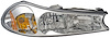 1590293 Headlight Assembly; Ford Contour 1998-2000 - image 1