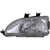 1590608 Headlight Assembly; Honda Civic 1992-1995 - image 1