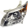 1590976 Headlight Assembly; Pontiac Vibe 2005-2006 - image 1