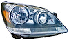 1591128 Headlight Assembly; Honda Odyssey 2005-2007 - image 1