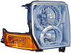 1592173 Headlight Assembly; Jeep Commander 2006-2008 - image 1