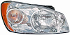 1592219 Headlight Assembly; Kia Spectra 2004-2006 - image 1