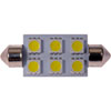 Dome Light LED Bulb 212 White 5050SMD 6LED - image 2