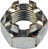 220-012 Hex Nut-Castellated-Thread Size 3/8-24, Height 9/16 in.; Grade D - image 1