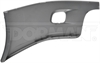 242-5279 Bumper - End Cover, Right Hand with Fog Light Holes; 2008-2018 Freightliner Cascadia - image 1