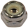 250-008 Hex Lock Nuts with Nylon Ring-Grade 2- Thread Size 8-32 in. - image 1