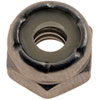250-009 Hex Lock Nuts with Nylon Ring-Grade 2- Thread Size 10-24 in. - image 1