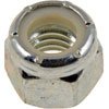 250-012 Hex Lock Nuts with Nylon Ring-Grade 2- Thread Size 3/8-16 in. - image 1