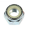 250-015 Hex Lock Nuts with Nylon Ring-Grade 2- Thread Size 9/16-12 in. - image 1