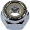 251-010 Hex Lock Nuts with Nylon Ring-Grade 2- Thread Size 1/4-28 in. - image 1