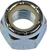 251-014 Hex Lock Nuts with Nylon Ring-Grade 2- Thread Size 1/2-20 in. - image 1