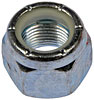251-016 Hex Nut-Nylon Ring-Grade 2-Thread Size 5/8-18, Height 15/16 in. - image 1