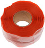 Silicone Repair Tape - Red 1" x 10" Special formula allows tape to self adhere Allows for a durable seal and many uses - image 1