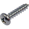 360-047 Sheet Metal Screw-Phillips Oval Head-No. 8 x 3/4 in.; Zinc - image 1