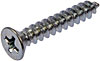 360-203 Sheet Metal Screw-Phillips Flat Head-No. 8 x 1 in.; Zinc - image 1