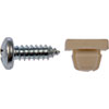 360-222 Sheet Metal Screw-Phillips Pan Head-No. 14 x 3/4 in.; Zinc - image 2