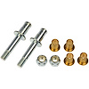 Door Hinge Pin And Bushing Kit - 2 Pins 4 Bushings And 2 Nuts - image 1