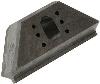 Base Clamp Battery Hold Down Wedge - image 1