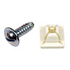 395-010 License Plate Fasteners- 1/4 x 3/4 in. - image 1