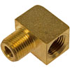 90° Brass Elbow Pipe Fitting Street Type 1/8" FNPT x 1/8" MNPT - image 1