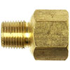 Pipe Adapter Fitting 1/4" FNPT x 1/8" MNPT - image 1