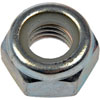432-010 Hex Lock Nuts with Nylon Ring-Class 8- Thread Size M10-1.50, Height 10mm; Class 8.8 - image 1