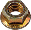 432-314 Torque Lock Flanged Nut-Class 10- Thread Size M14-2.0, Height 17mm - image 1