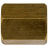 Inverted Flare Fitting Union Brass 1/4" - image 2