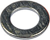 WASHR FLAT MET M16 - image 1