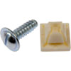 45950 License Plate Fasteners- 1/4 in. x 3/4 in.