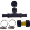 Radiator Hose Tee Flush Kit Nozzle Length: 1.25" - image 2