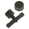 RADIATOR FLUSH TEE 1/2 - image 1
