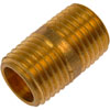 490-131.1 Brass Nipple-Close-1/4 in. Mnpt - image 1