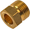 STEEL TUBE NUT 3/8 - image 1