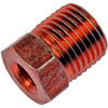 490-301 Oversize Tube Nut-Steel-Red-3/16 in. x 7/16 in. x 24 - image 2