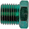 490-302 Oversize Tube Nut-Steel-Green-3/16 in. x 1/2 in. x 20 - image 1