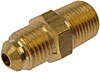 BRASS MALE CONN 3/16 - image 1