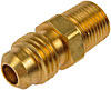 BRASS MALE CONN 1/4 - image 1