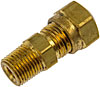BRASS MALE CONN 1/4 - image 1