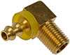 BRASS ELBOW 1/4 - image 1