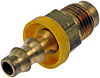 BRASS MALE CONN 1/4 - image 1