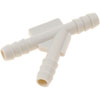 493-023 1/4 x 1/4 x 1/4 in. Hard Vacuum Tubing Y Connector - image 1