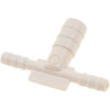 493-058 1/8 x 1/8 x 1/4 in. Hard Vacuum Tubing Tee - image 1