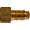 499-009.1 Brake Line Adapter-Bubble Flare-3/8-24 in. x 3/16 in. x 3/8-24 in.; Brass - image 2