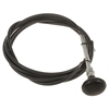 55198 Control Cables with 2 in. Black Knob, 10 Ft. Length