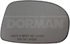 56188 Passenger Door Mirror Glass; 2000-2005 Chevrolet - image 1
